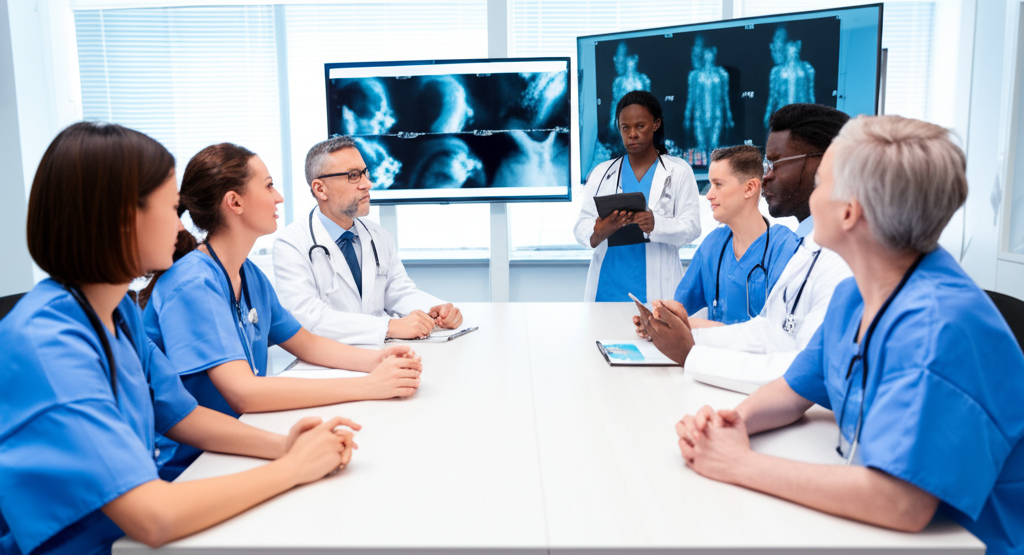 Medical team in a meeting